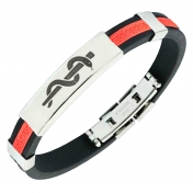 Rubber Wristband ID - BRO